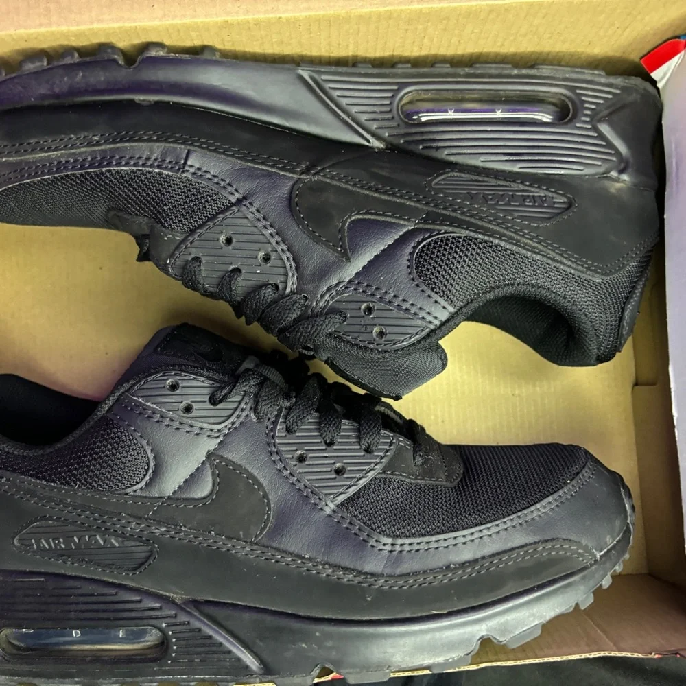 Nike | Shoes | Nike Air Max 9 Recraft Triple Black | Poshmark